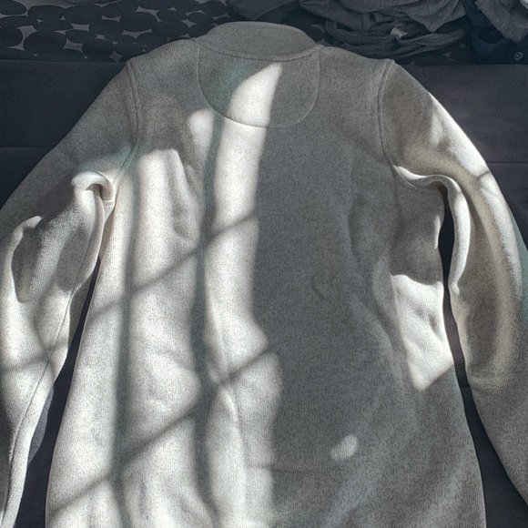 Llbean fleece quarter button top - Picture 3 of 4